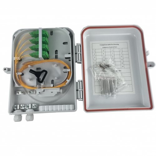 TFX-08 Caja De Distribución De Fibra óptica De 16 Núcleos