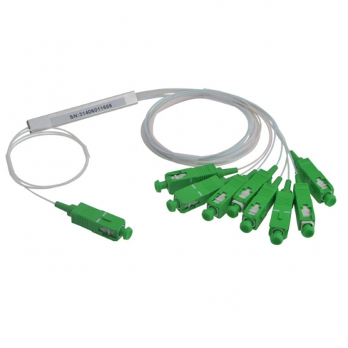Fiber Optic 1*8 MINI PLC Splitter