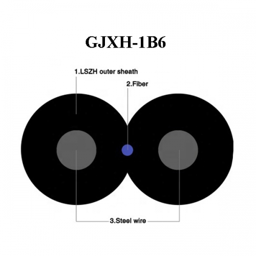Indoor Drop Cable GJXH-1B6
